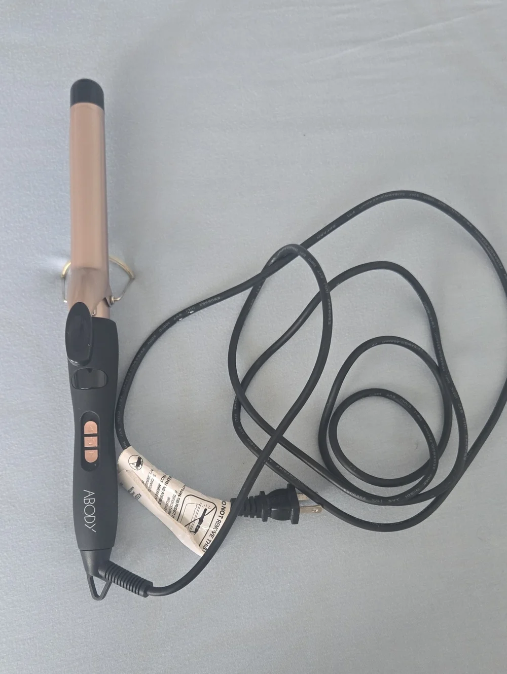 ABODY Rose Gold Curling Iron